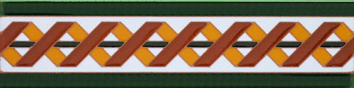 Border Azulejo Tile: Humeya