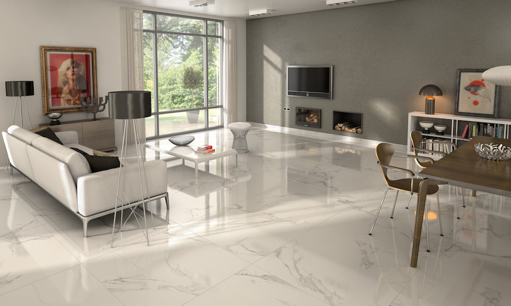 Marble-look: White Marble