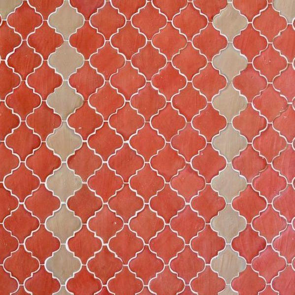 Hand-made terracotta: Arabesque Tiles