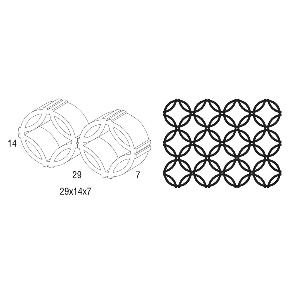 Lattice Bricks: Gaudi 10