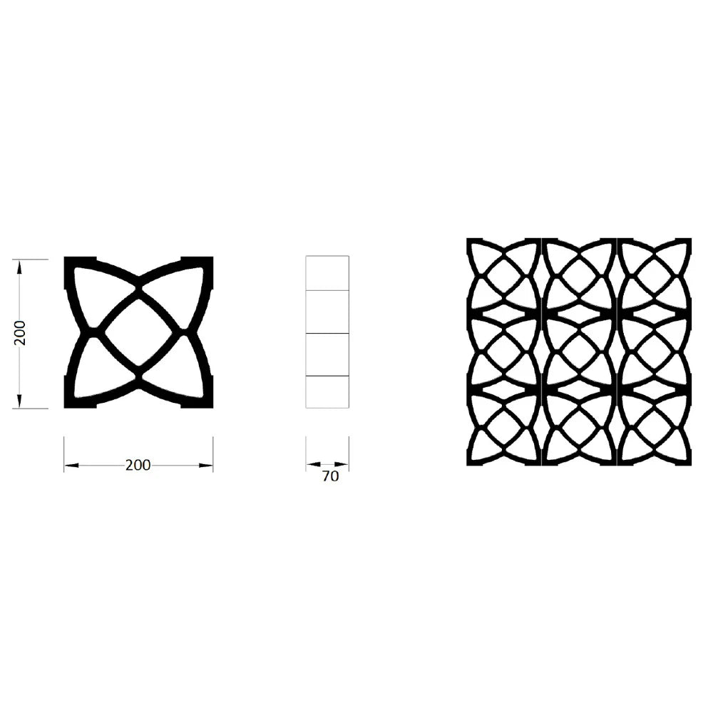 Lattice Bricks: Gaudi 1