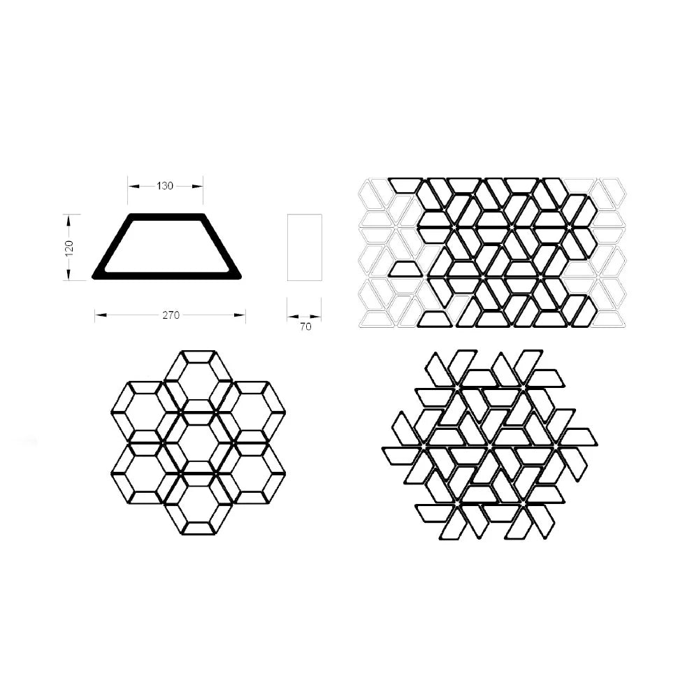 Lattice Bricks: Gaudi 4