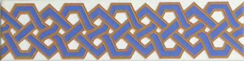 Border Azulejo Tile: Laila