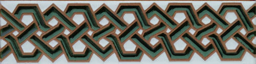 Border Azulejo Tile: Laila