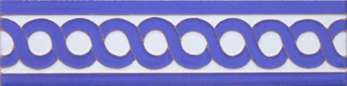 Border Azulejo Tile: Lucena