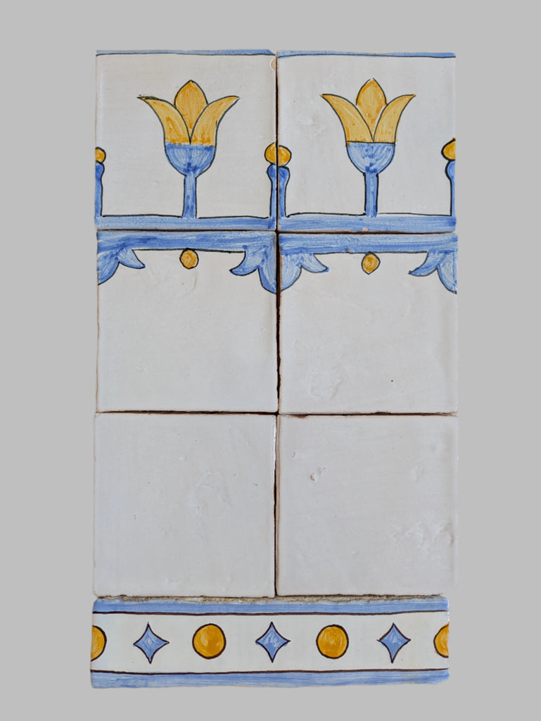 Royal Tulip pattern tiles