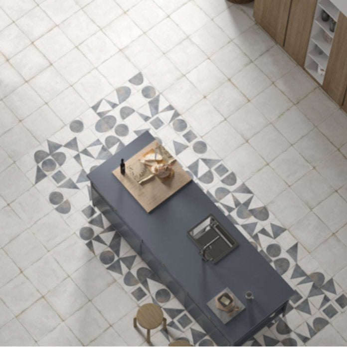 Alphabet and plain both size tiles