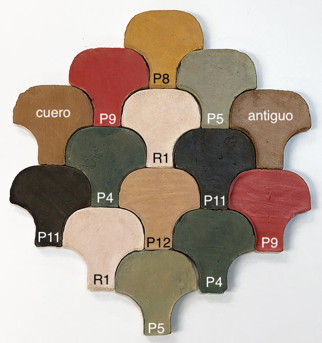Terracotta colour choices