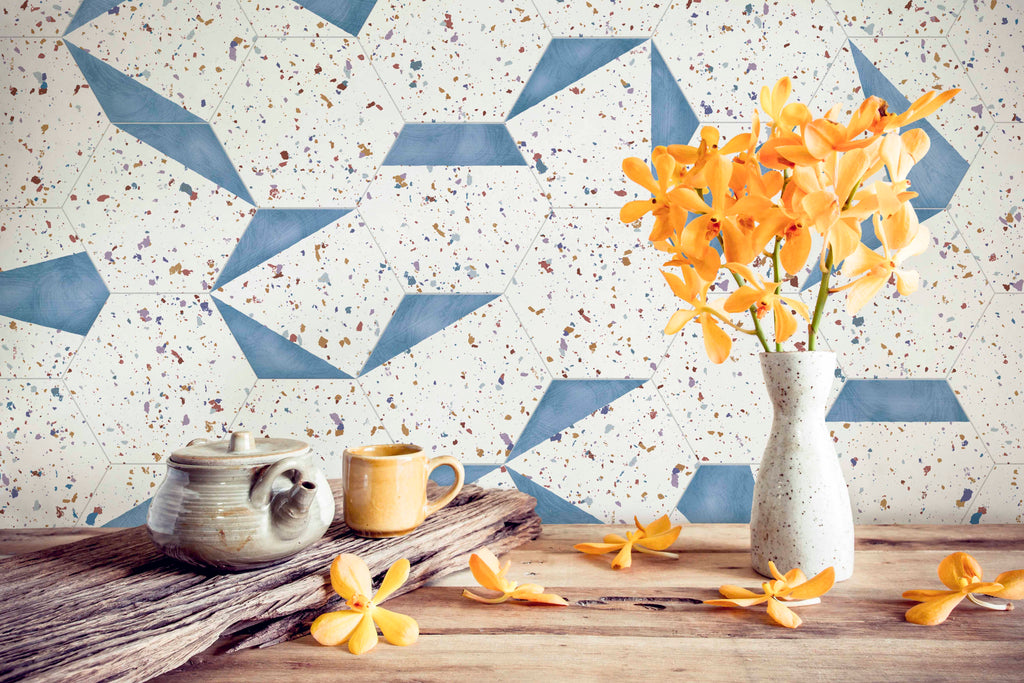 Origami Terrazzo tiles