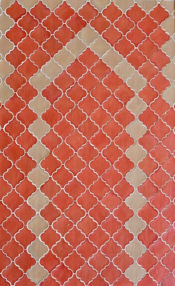 Arabesque colour tiles