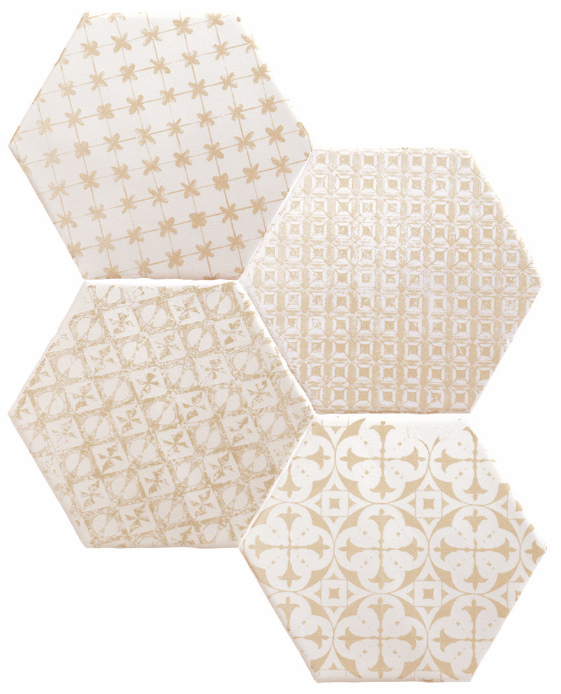 Marrakech Patterned Hexagons